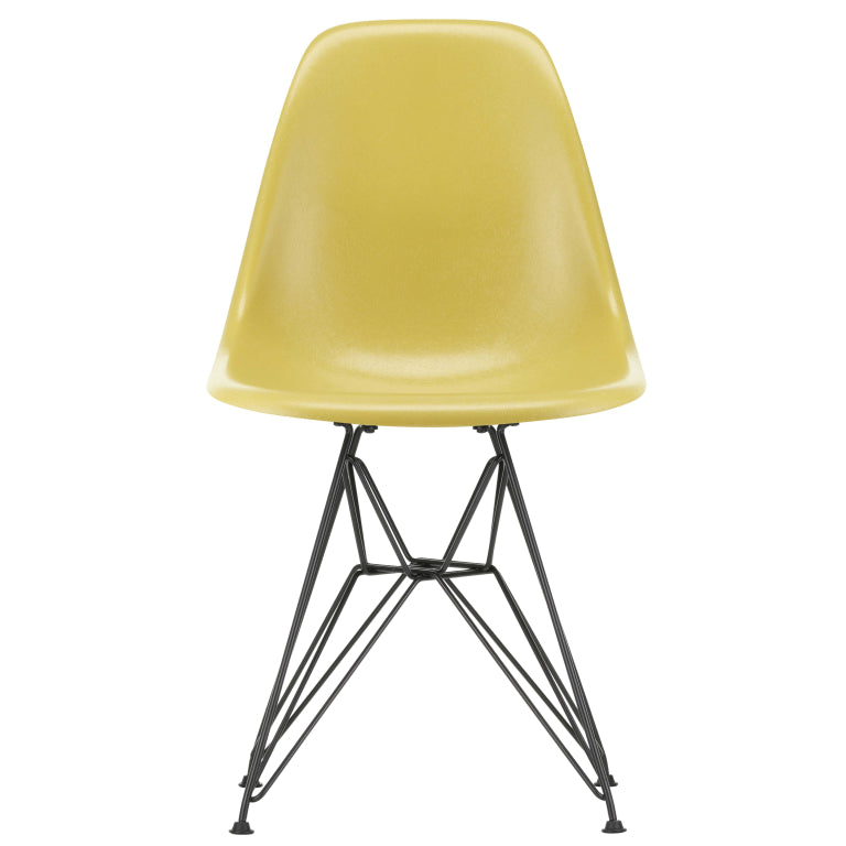 Vitra Eames DSR Glasfiberstol sort stel