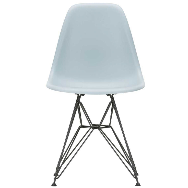 Vitra Eames DSR stol sort pulverlakeret base