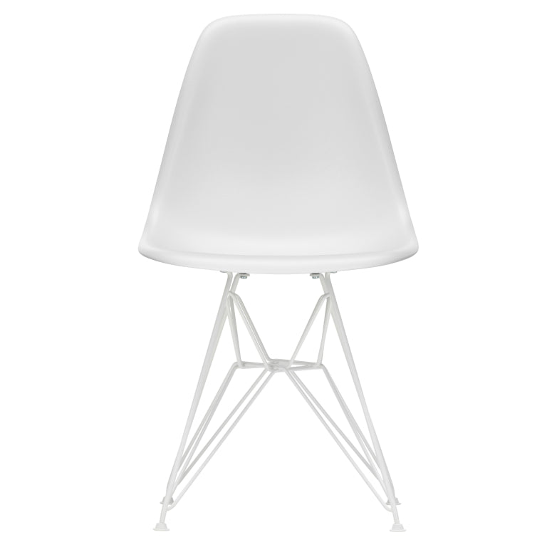 Vitra Eames DSR stol hvid pulverlakeret base