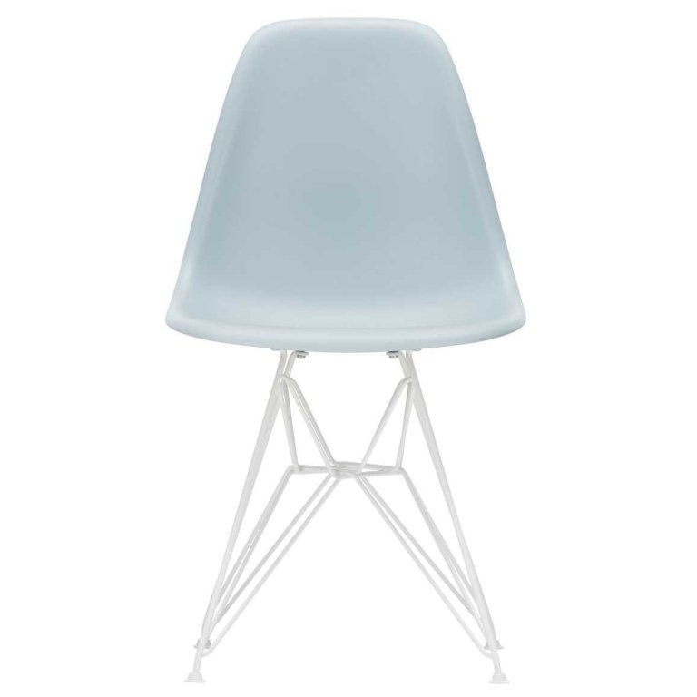 Vitra Eames DSR stol hvid pulverlakeret base