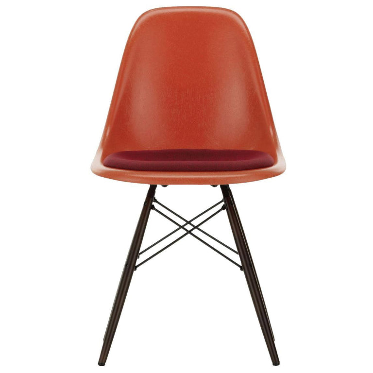 Vitra Eames DSW stol glasfiber fastmonteret