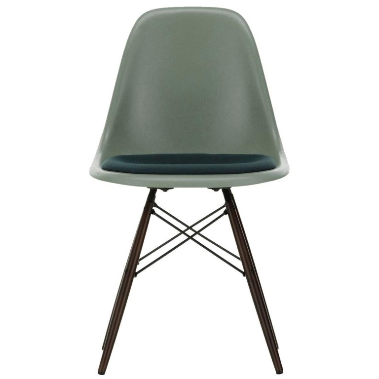 Vitra Eames DSW stol glasfiber fastmonteret