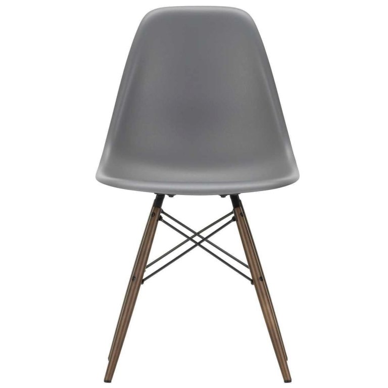 Vitra Eames DSW stol mørk ahorn base