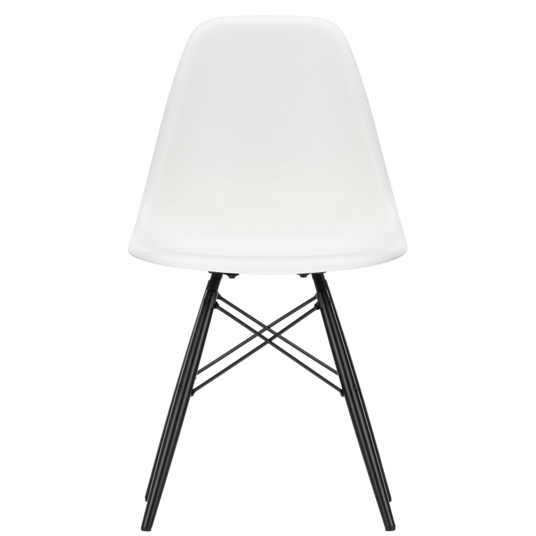 Vitra Eames DSW stol sort ahorn base