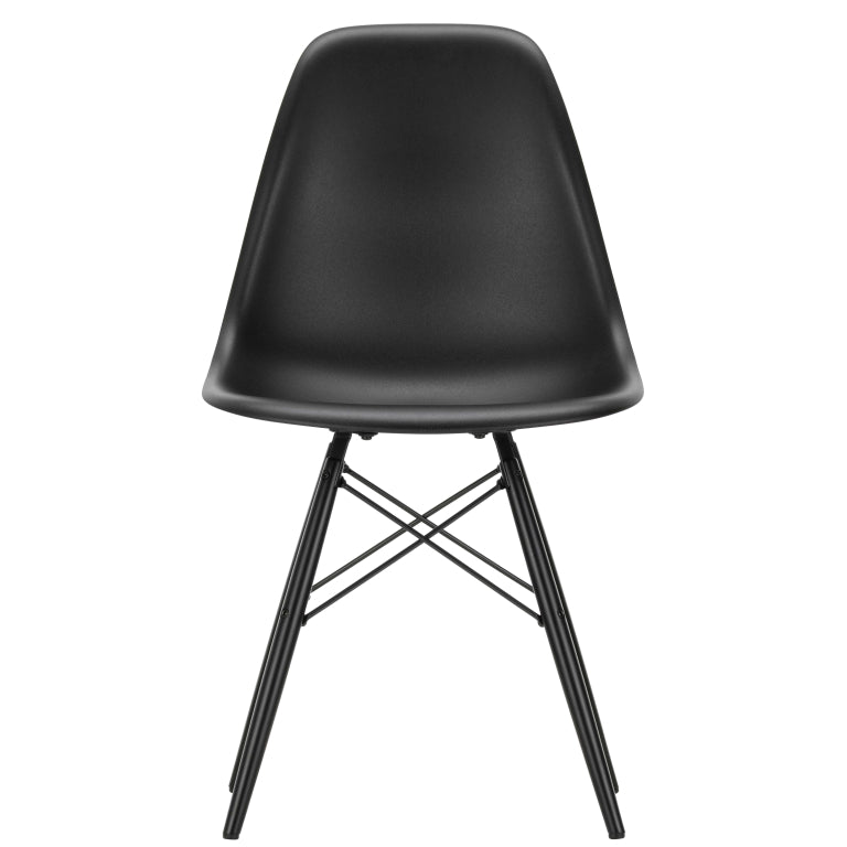 Vitra Eames DSW stol sort ahorn base