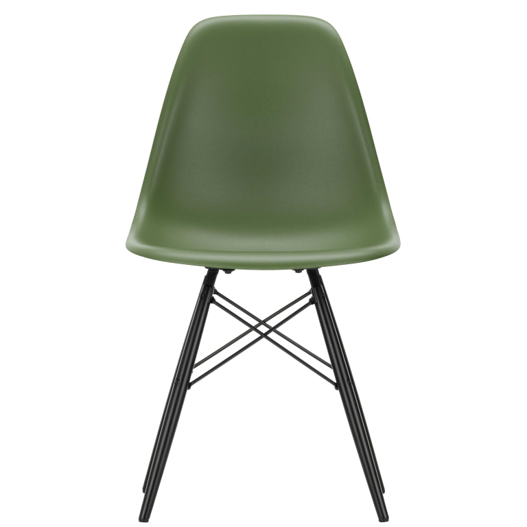 Vitra Eames DSW stol sort ahorn base