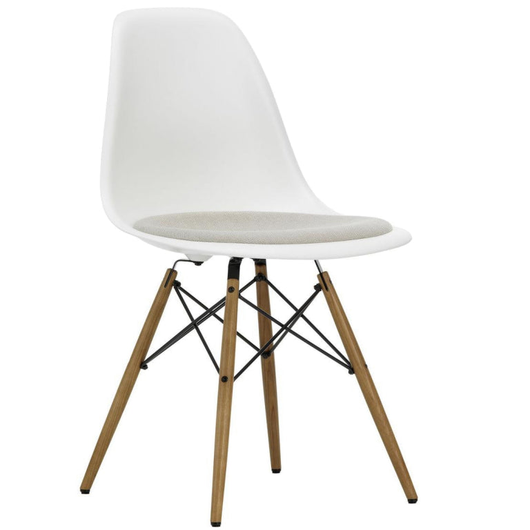 Vitra Eames DSW stol fast sædehynde