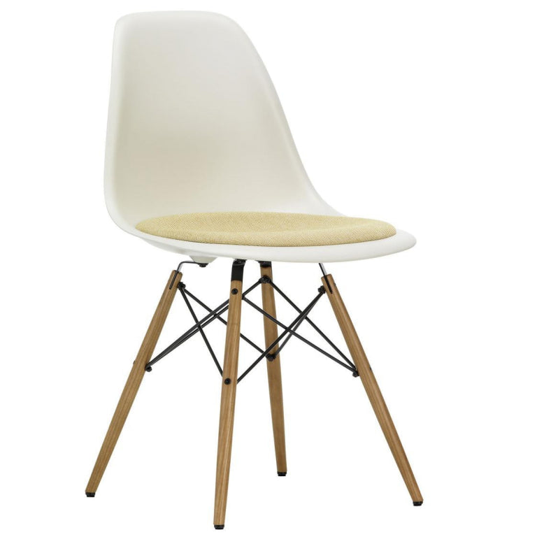 Vitra Eames DSW stol fast sædehynde