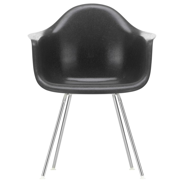 Vitra Eames DAX Glasfiber stol krom