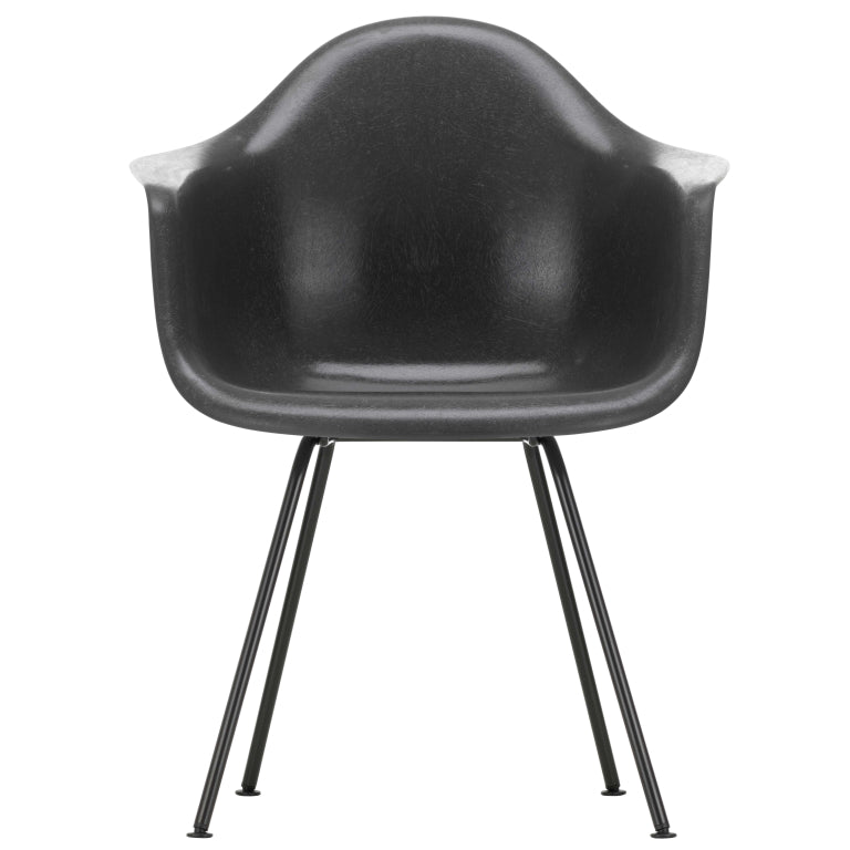 Vitra Eames DAX Glasfiberstol sort