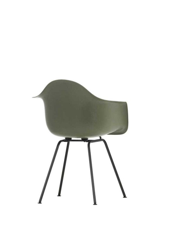 Vitra Eames DAX Glasfiberstol sort