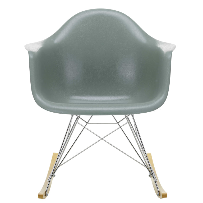 Vitra Eames RAR Glasfiber gyngestol ahornguld