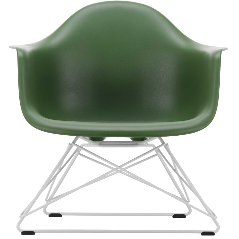 Vitra Eames LAR lænestol hvid base