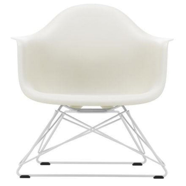 Vitra Eames LAR lænestol hvid base