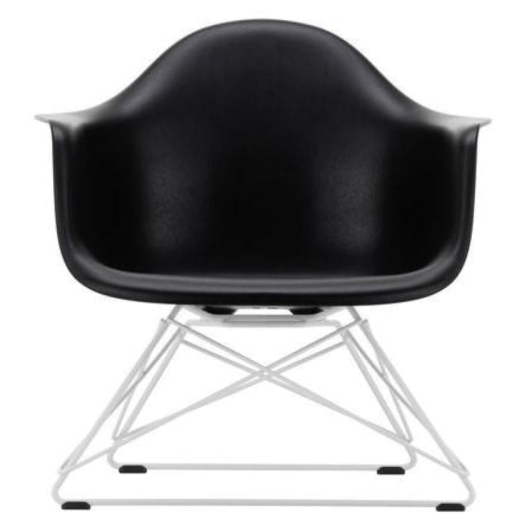 Vitra Eames LAR lænestol hvid base