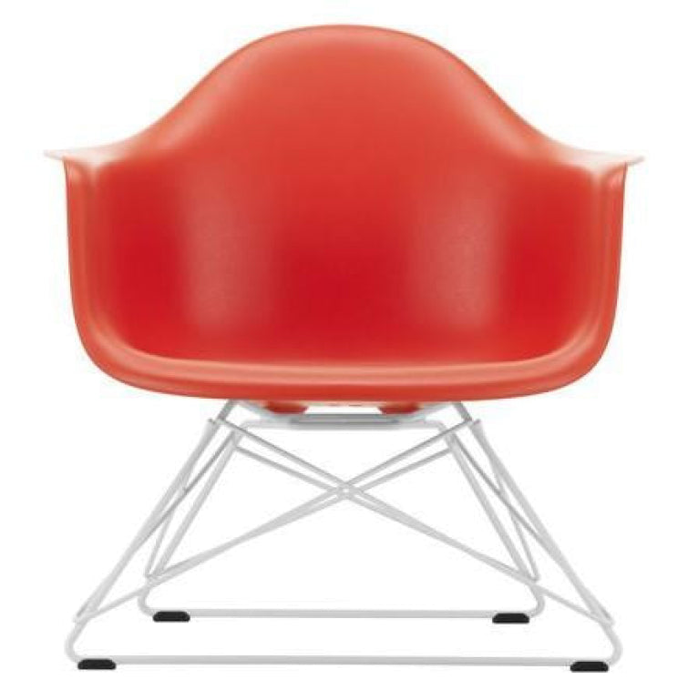 Vitra Eames LAR lænestol hvid base