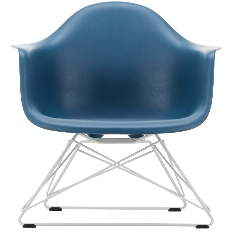 Vitra Eames LAR lænestol hvid base