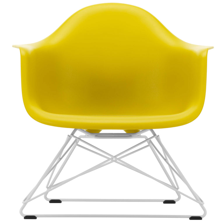 Vitra Eames LAR lænestol hvid base