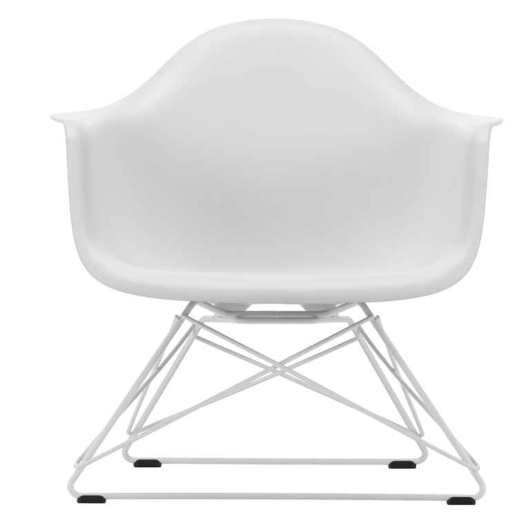 Vitra Eames LAR lænestol hvid base