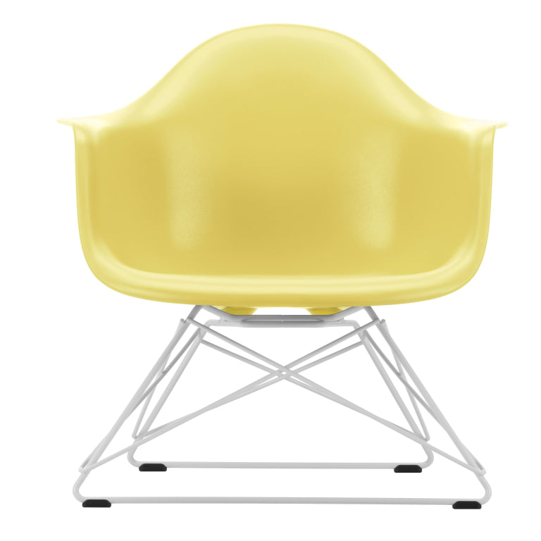 Vitra Eames LAR lænestol hvid base