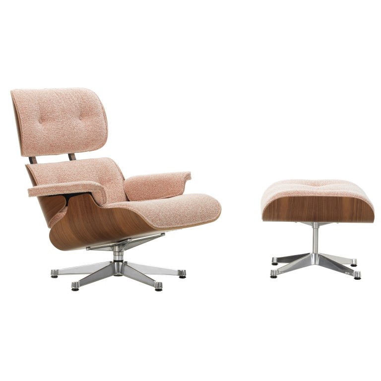 Vitra Eames Lounge stol med osmannisk lænestol Nubia