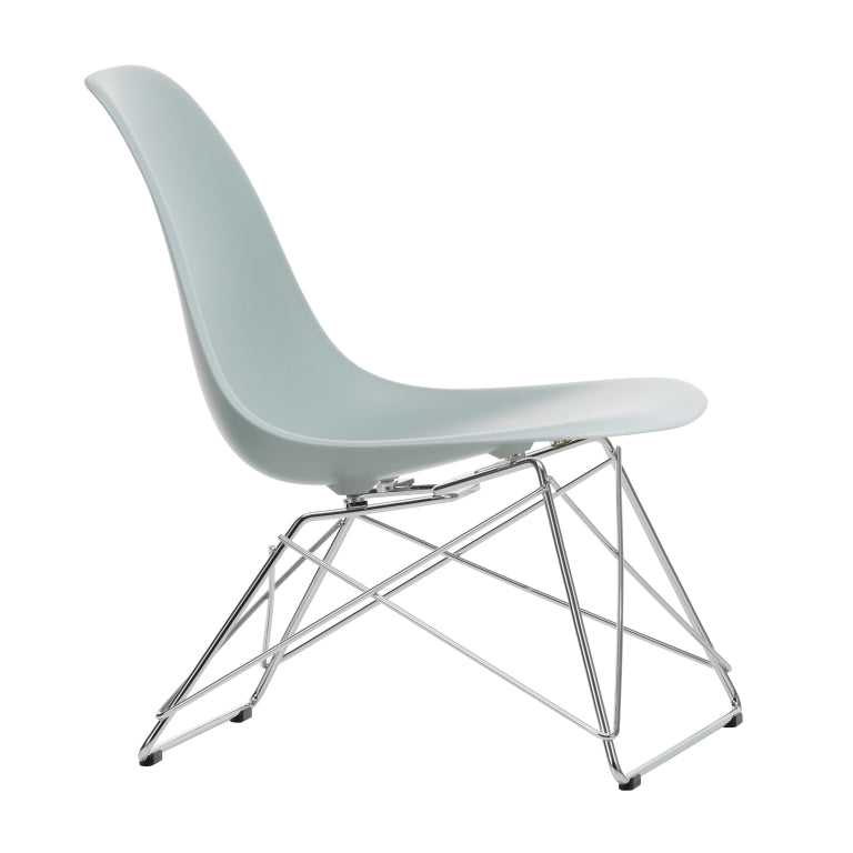 Vitra Eames LSR lænestol forkromet bund