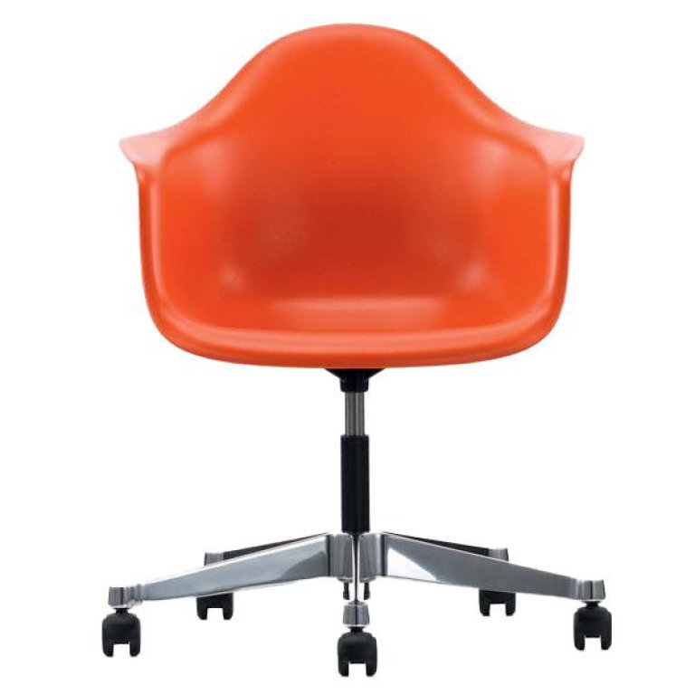 Vitra Eames PACC stol, drejelig med hjul