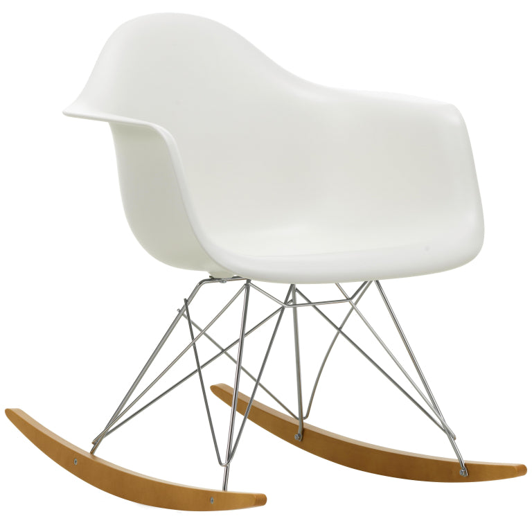 Vitra Eames RAR gyngestol ahorn krom