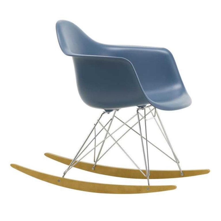 Vitra Eames RAR gyngestol ahorn krom