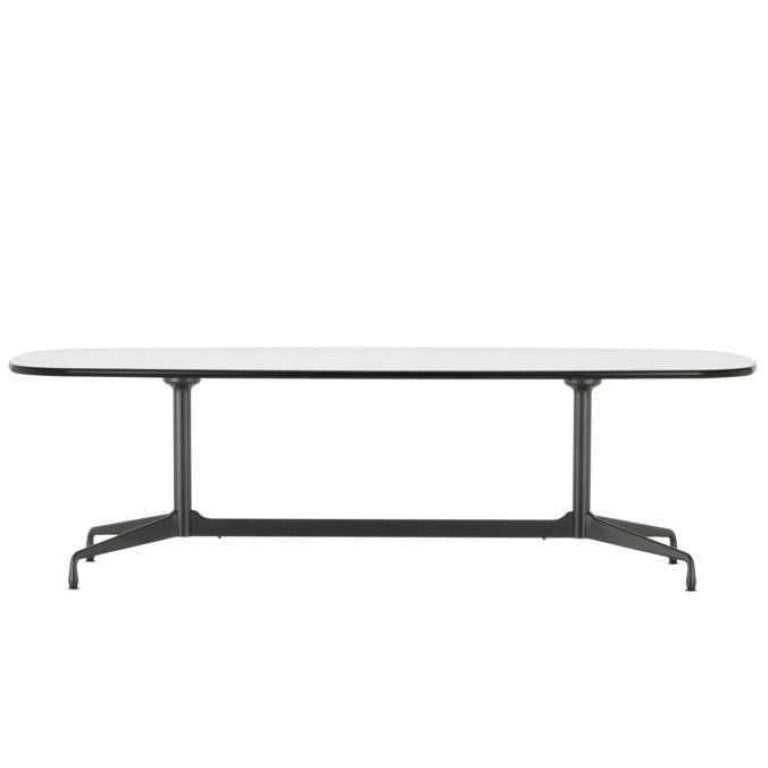 Vitra Eames Segmented Table 240 pulverlakeret dyb sort