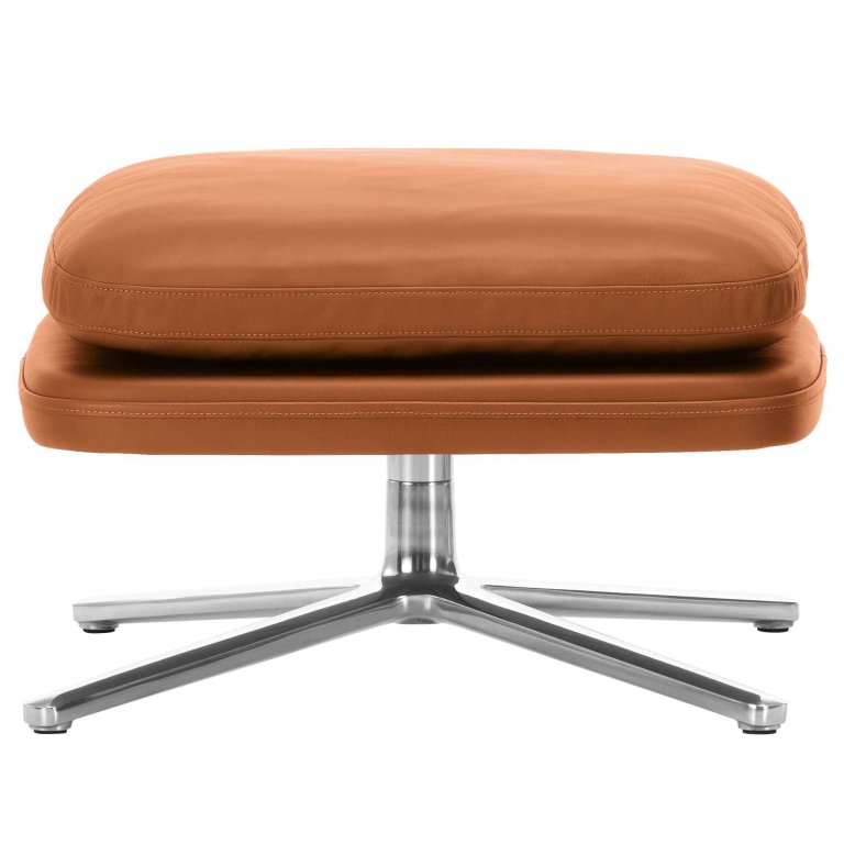 Vitra Grand Relax Ottoman krompoleret cognac