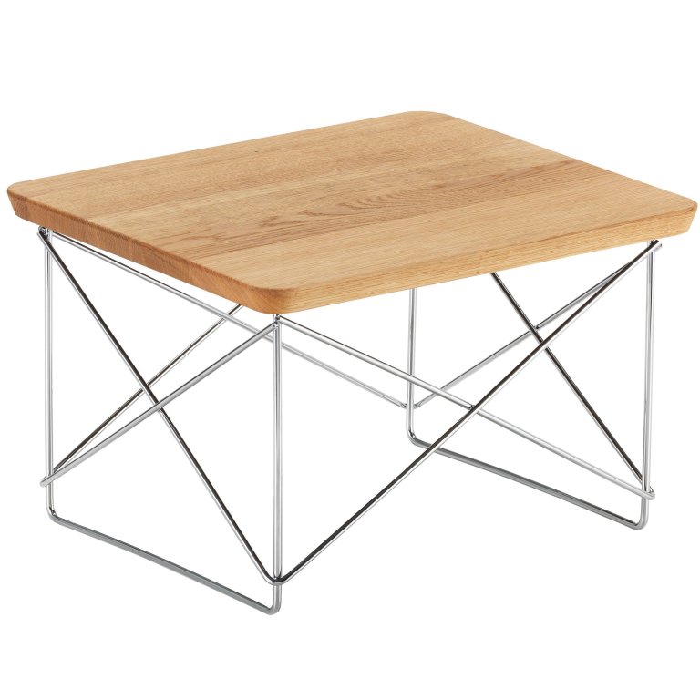 Vitra LTR Træ sofabord 39x34