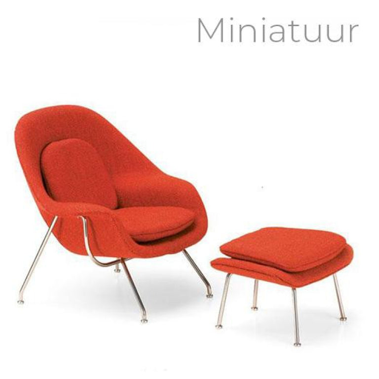 Vitra Livmoderstol &amp; osmannisk miniature