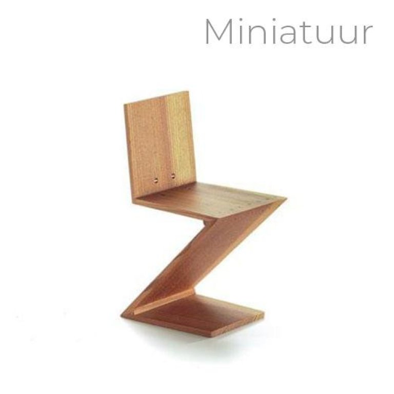 Vitra Zig Zag stol miniature