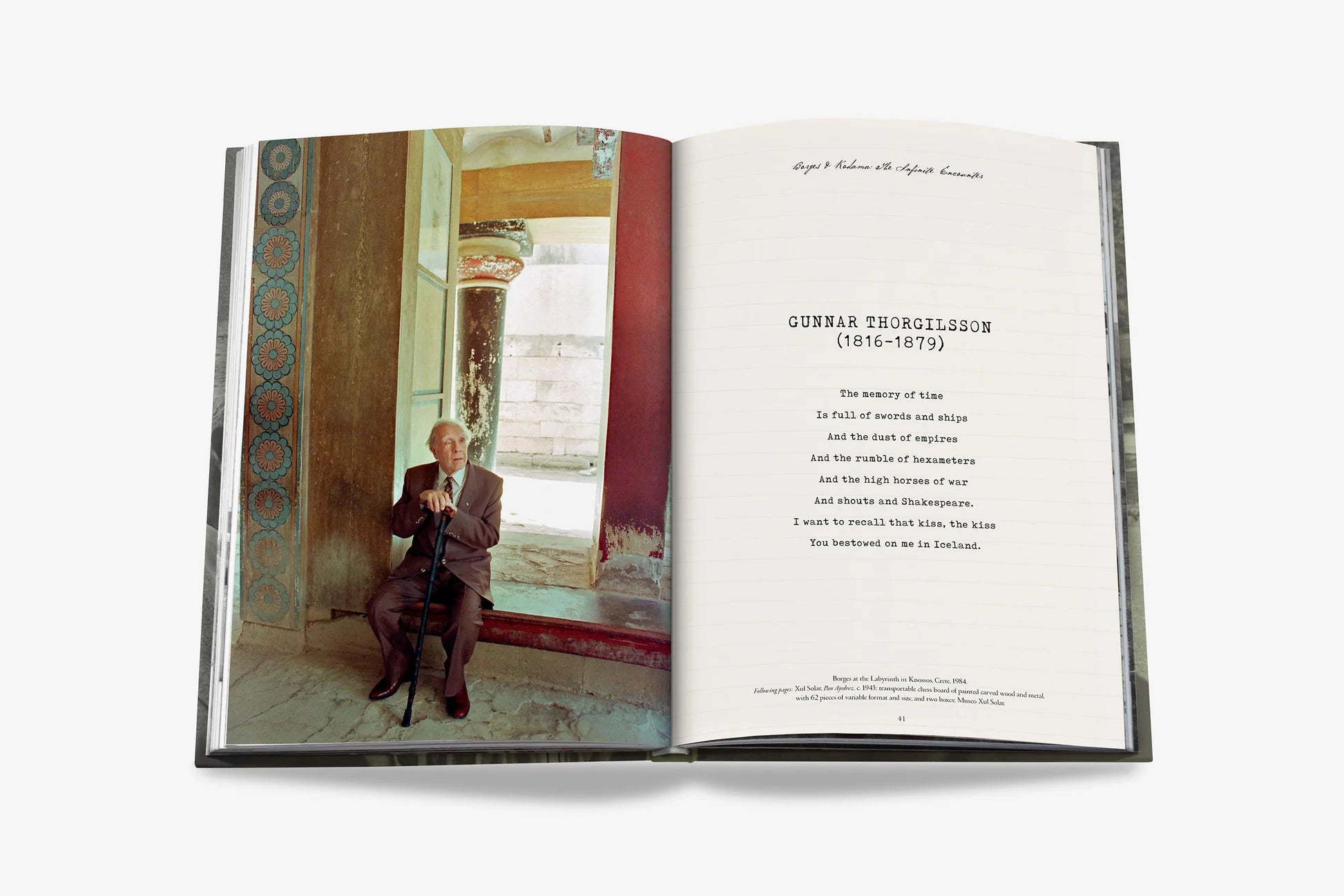 ASSOULINE Jorge Luis Borges &amp; María Kodama: The Infinite Encounter