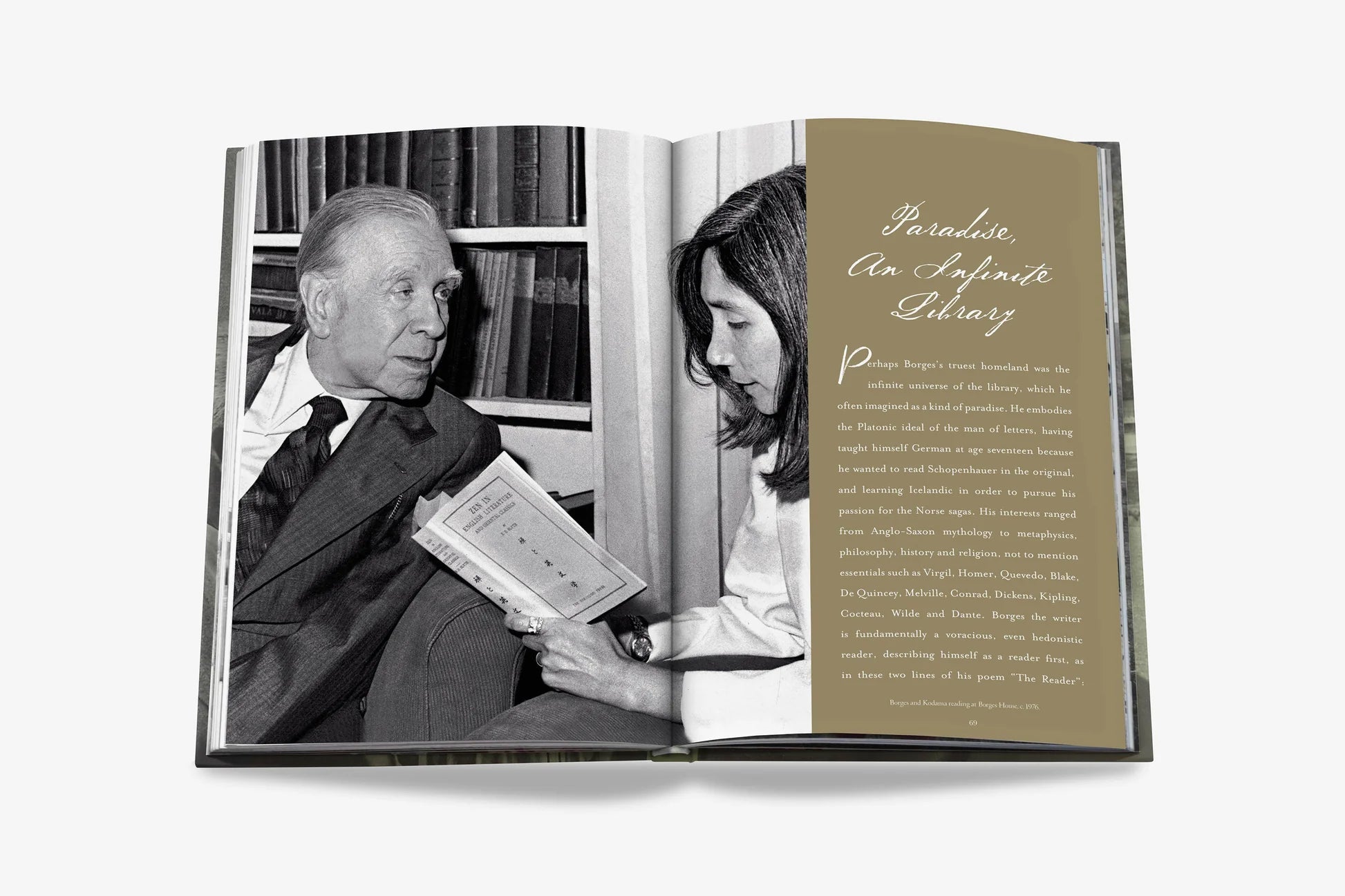 ASSOULINE Jorge Luis Borges &amp; María Kodama: The Infinite Encounter