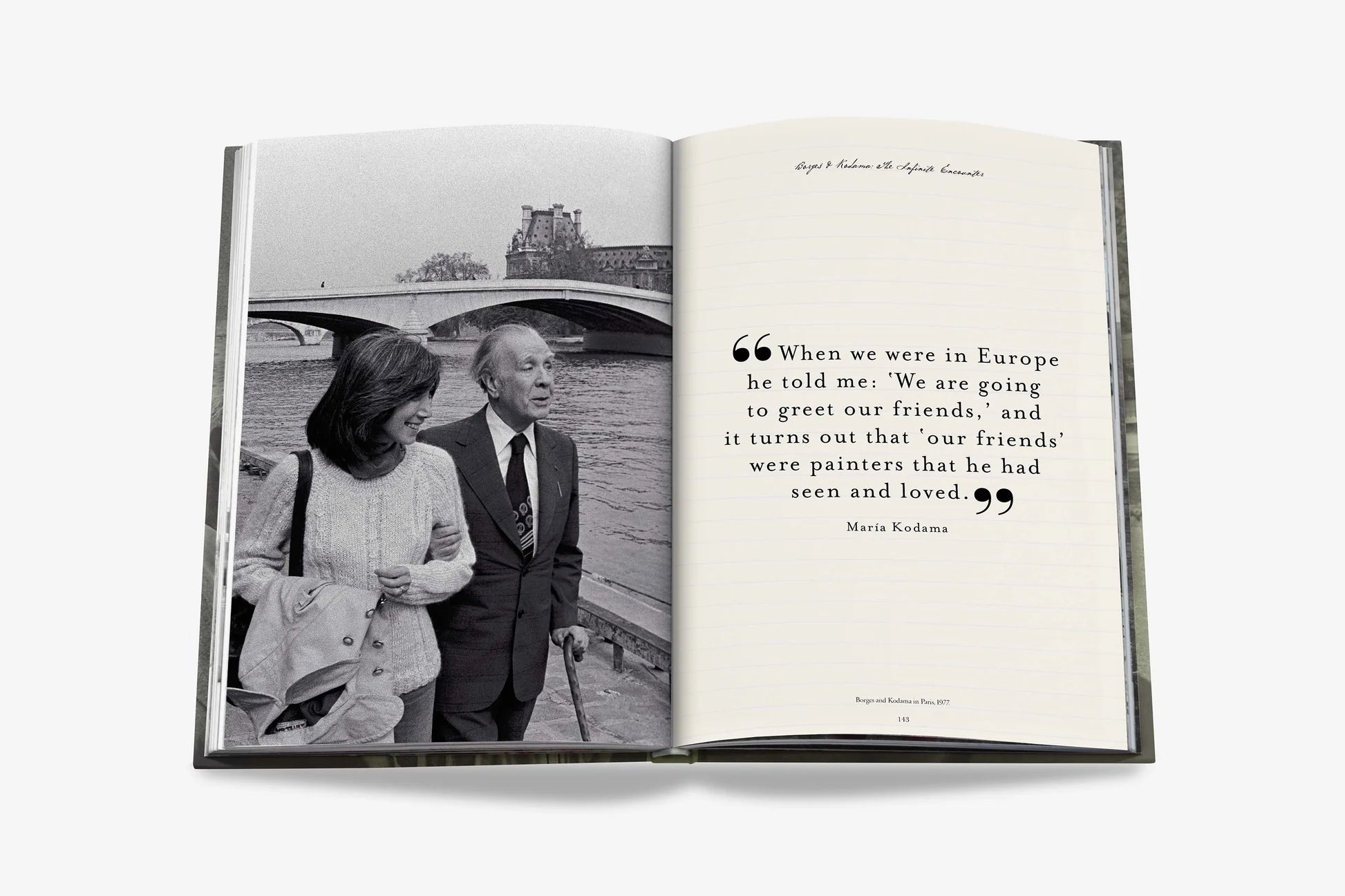 ASSOULINE Jorge Luis Borges &amp; María Kodama: The Infinite Encounter