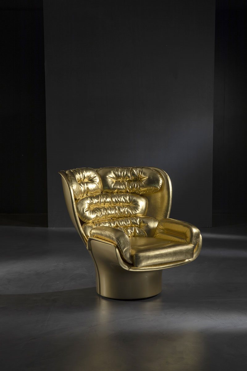 Longhi Elda Chair Gold Limited Edition