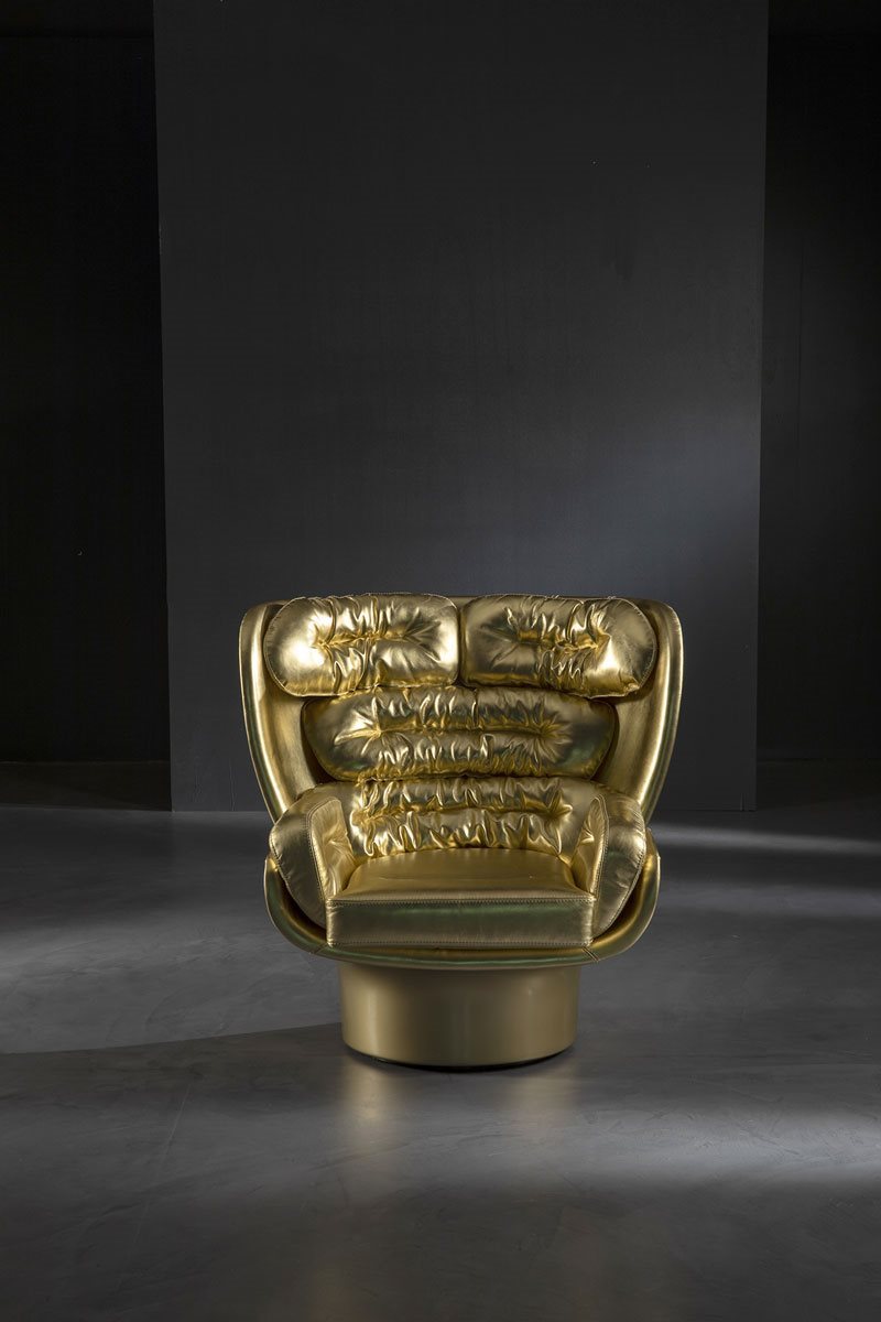 Longhi Elda Chair Gold Limited Edition