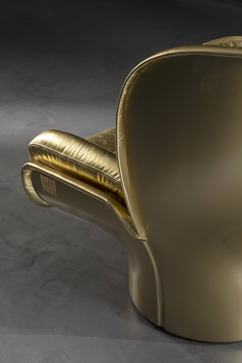 Longhi Elda Chair Gold Limited Edition