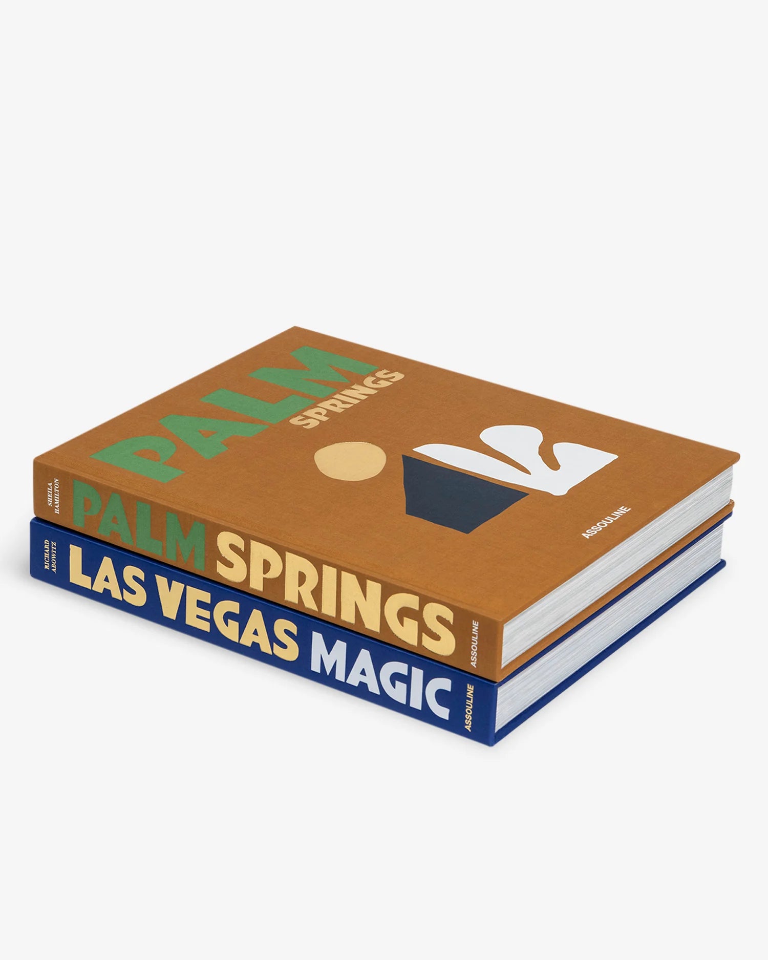 ASSOULINE Palm Springs og Las Vegas rejseserie gavesæt