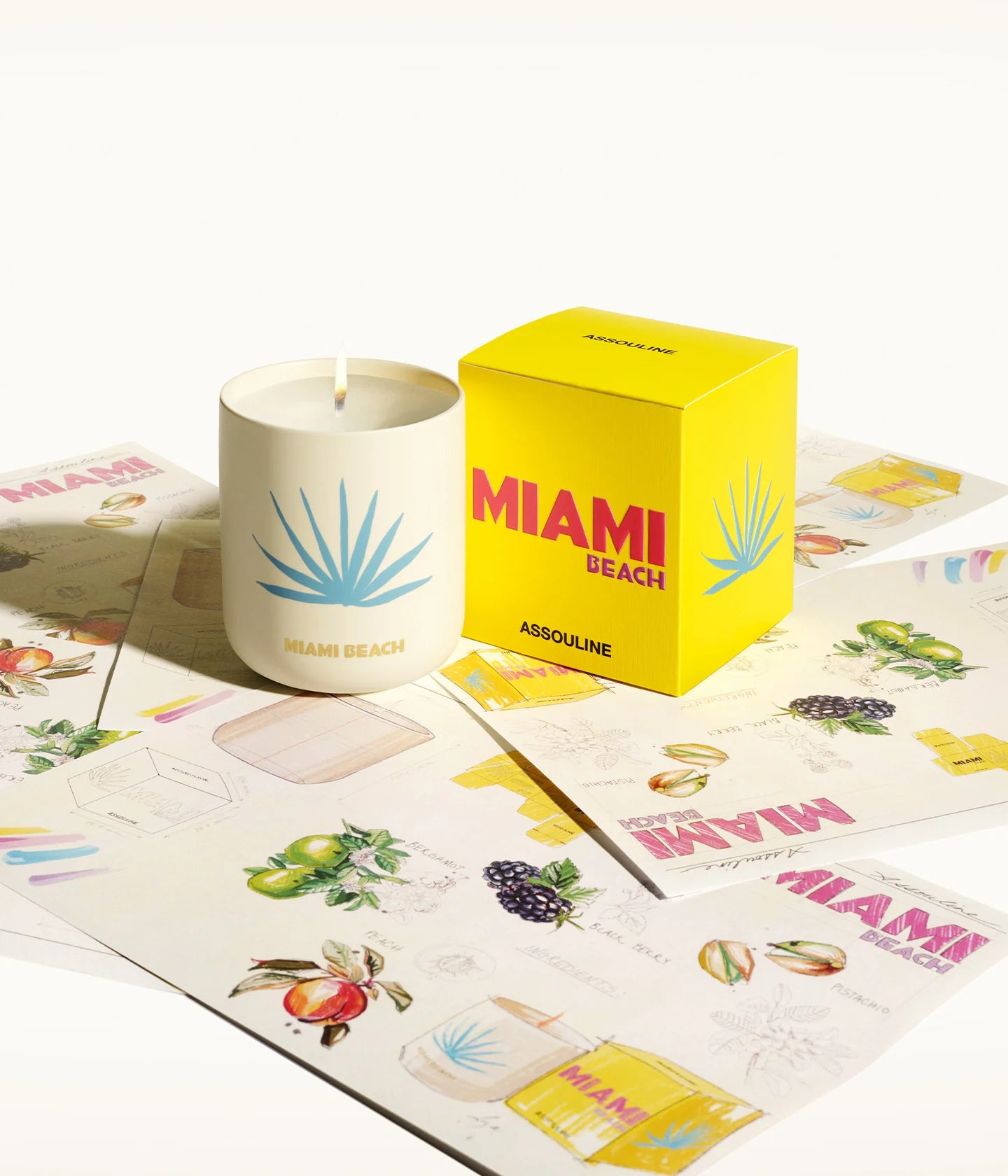 ASSOULINE Miami Beach - Travel From Home Candle