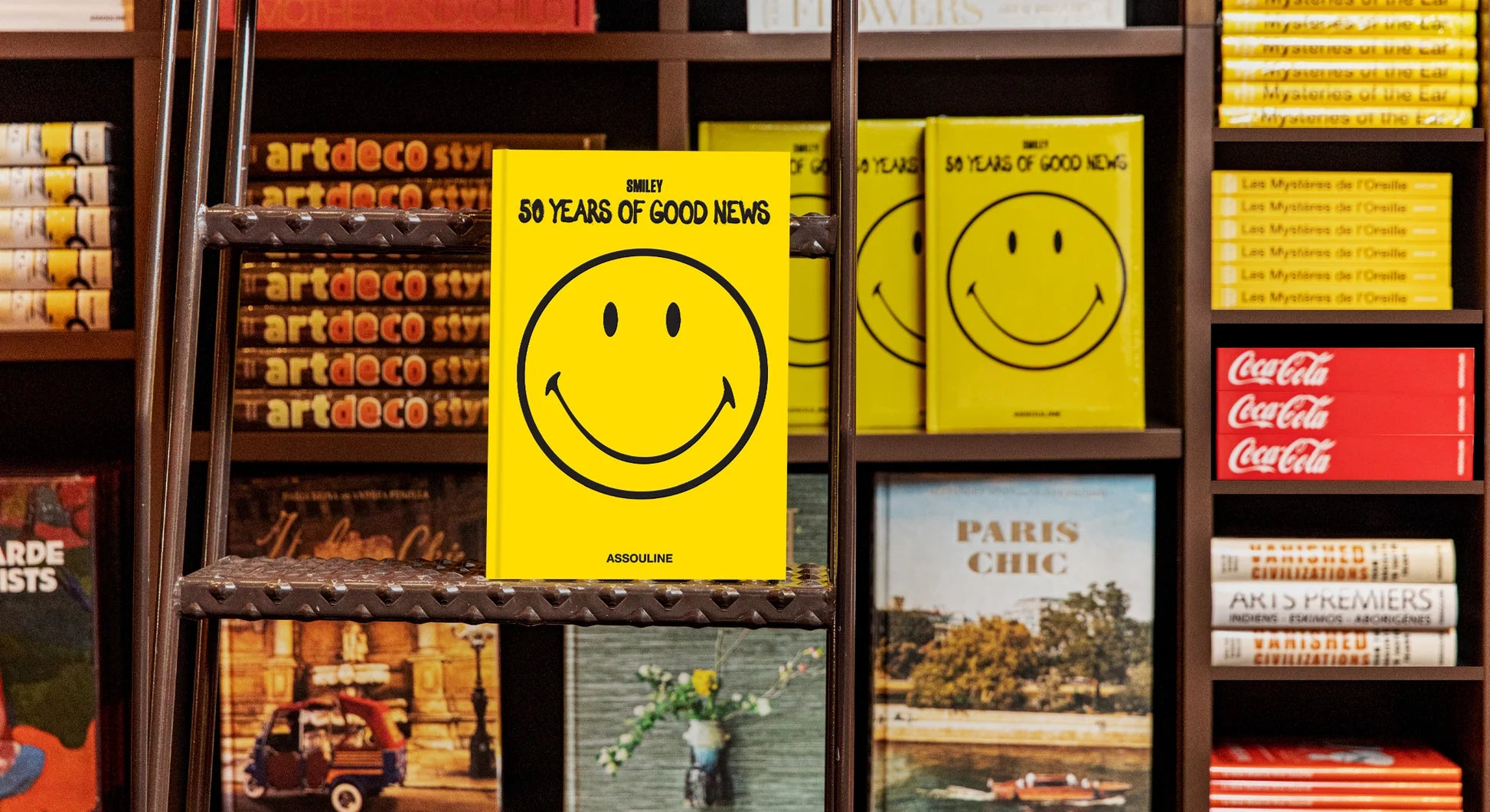 ASSOULINE Smiley: 50 år med gode nyheder