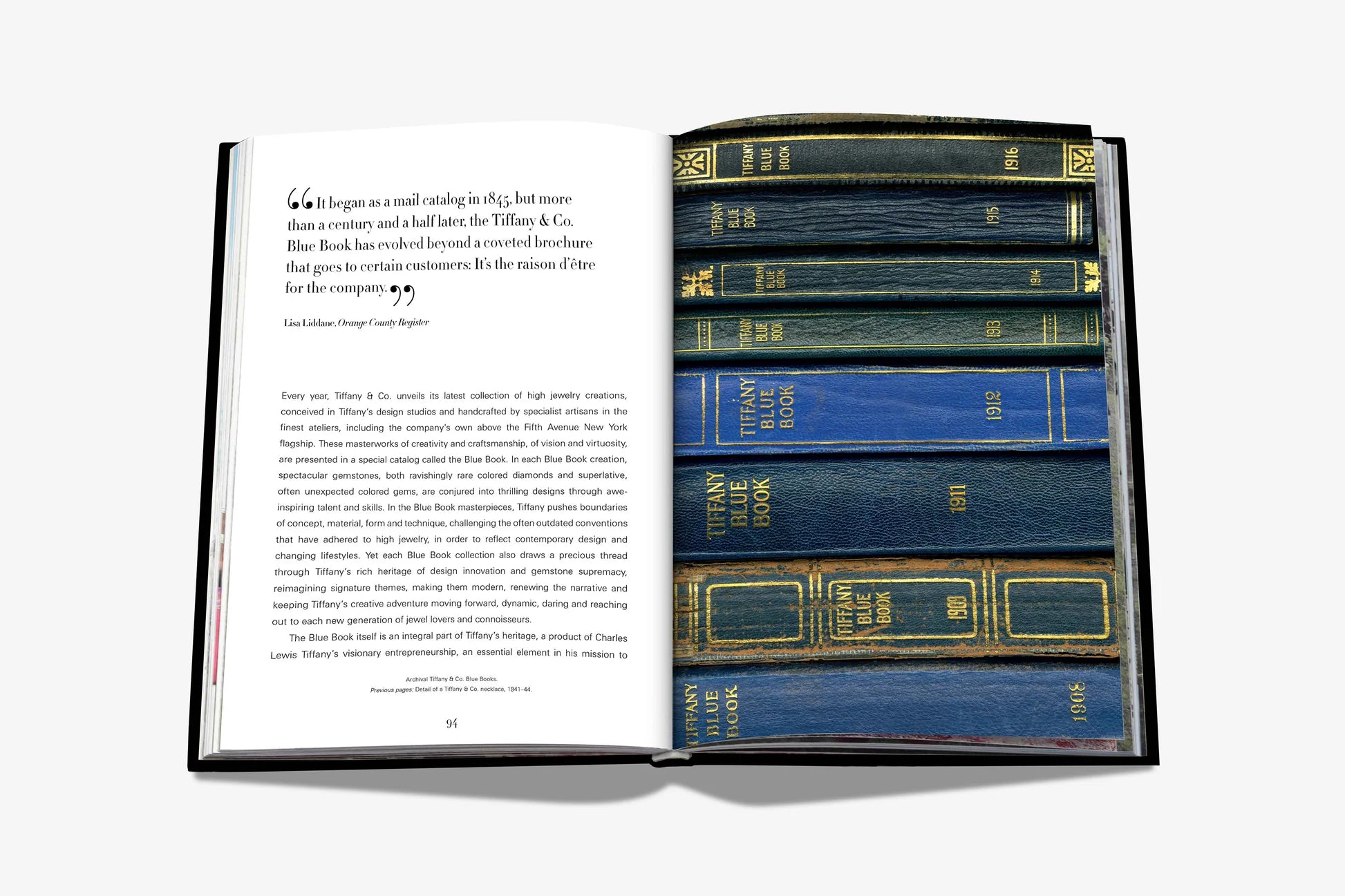 ASSOULINE Tiffany &amp; Co. Vision og virtuositet (Icon Edition)