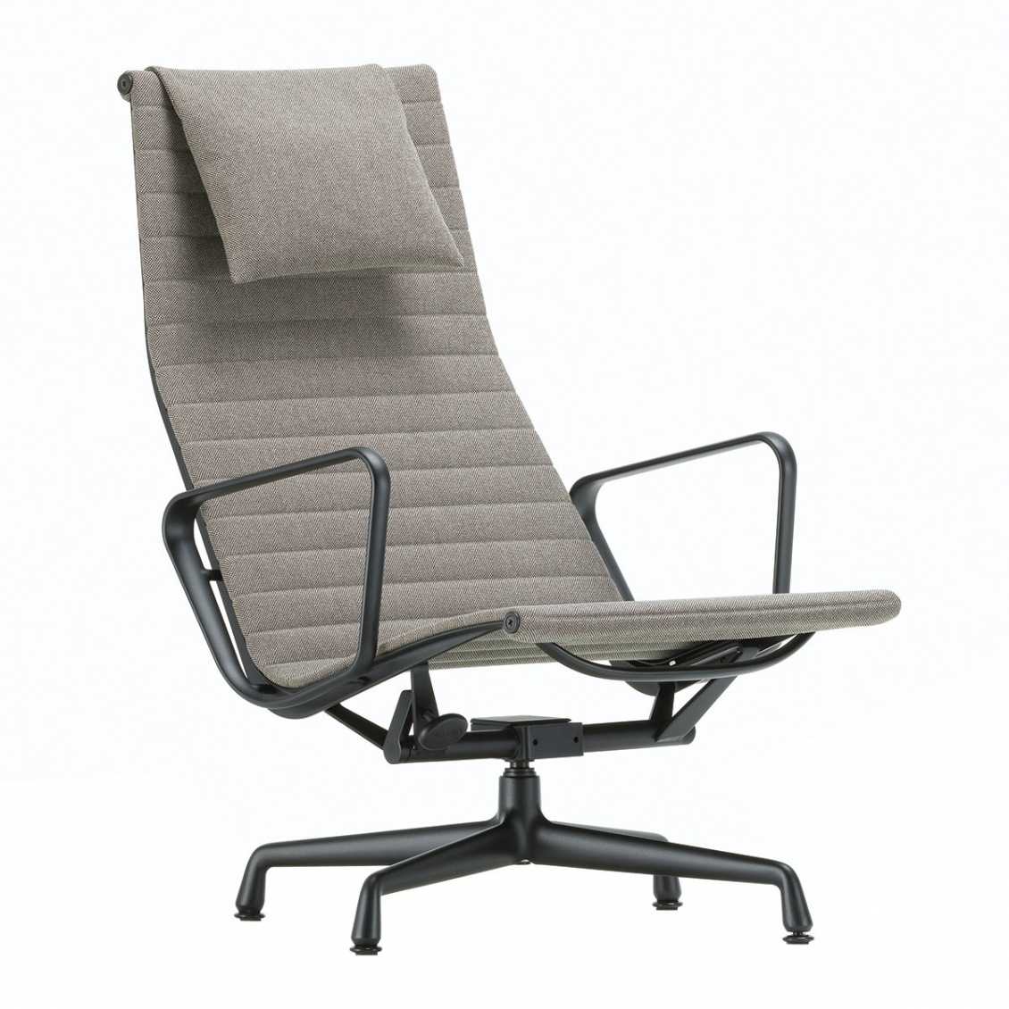 VITRA Eames Aluminium Stol EA 124 Lænestol