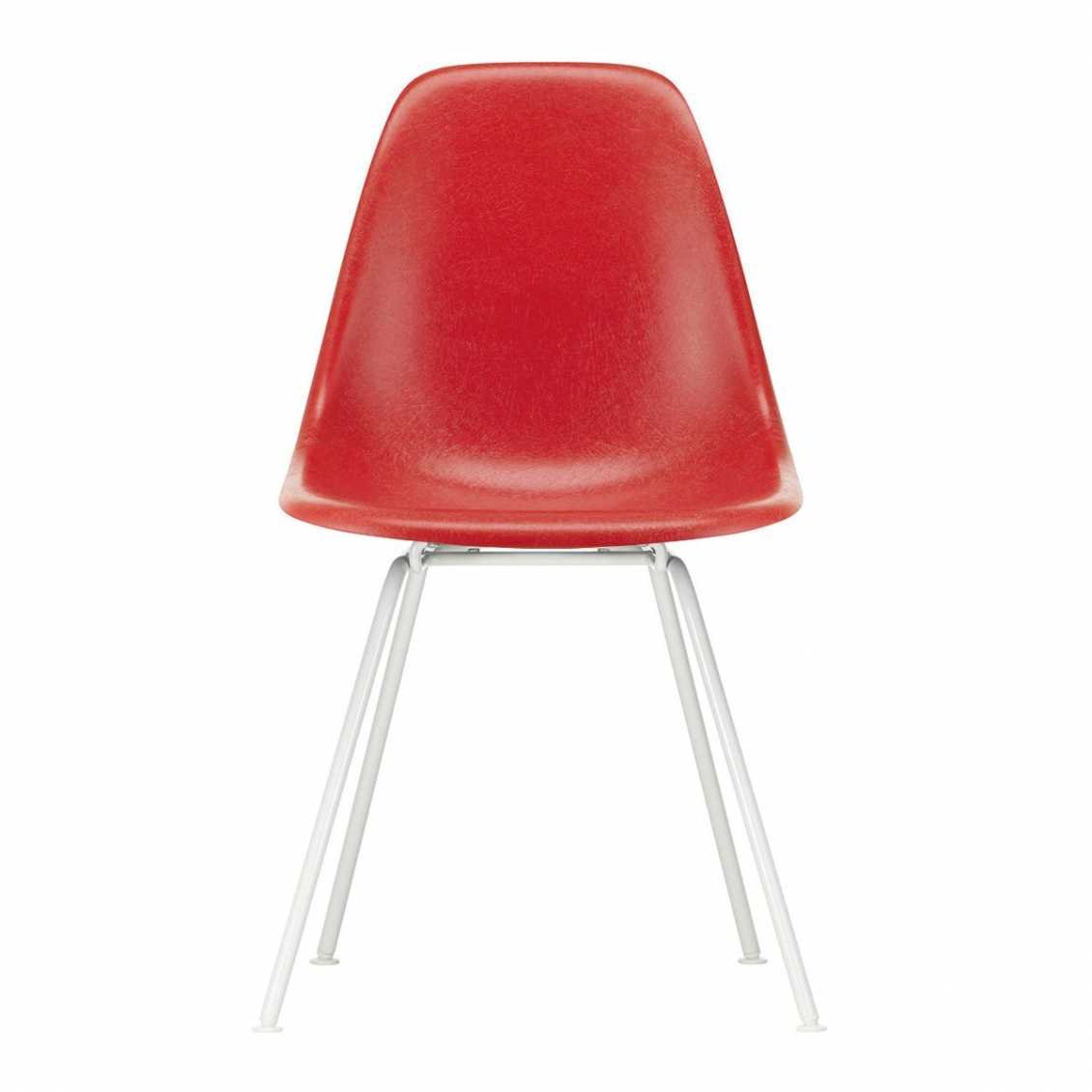 VITRA Eames Glasfiberstol DSX Hvid