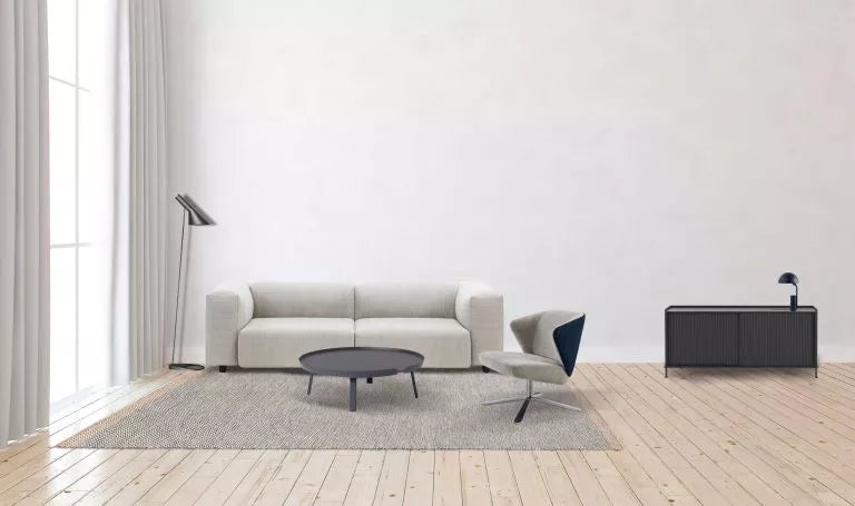 Vitra Soft Modulsofa 2-personers volo mursten