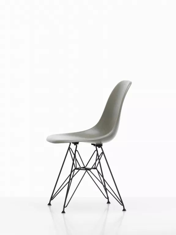 Vitra Eames DSR Glasfiber stol krom understel