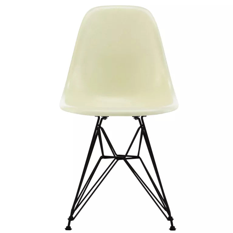 Vitra Eames DSR Glasfiberstol sort stel