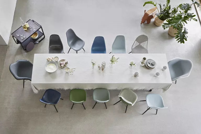 Vitra Eames DSW stol sort ahorn base